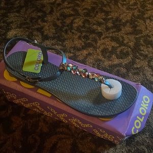 Coloko sandals, USA size 10